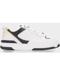 Versace - Apos;S Biggie Basket Leather Low-Top Sneakers - Lyst