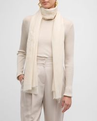 Bindya Accessories - Lace Cashmere & Silk Evening Wrap - Lyst