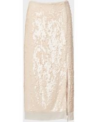 Rag & Bone - Kali Sequined Maxi-Skirt - Lyst