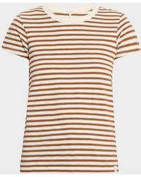 Rag & Bone - The Striped Baby Tee - Lyst