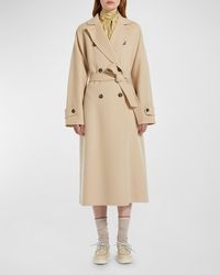 Weekend by Maxmara - Affetto Double-Breasted Wool-Blend Coat - Lyst