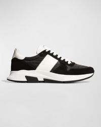 Tom Ford - Jagga Tonal Nylon & Suede Trainer Sneakers - Lyst