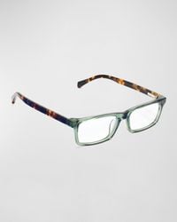 Eyebobs - Number Cruncher Rectangle Acetate Reader Glasses - Lyst