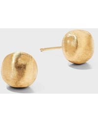 Marco Bicego - 18K Africa Textured Stud Earrings, Small - Lyst