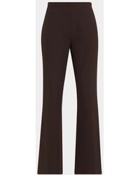 Jonathan Simkhai - Kenna High-Rise Flare Trousers - Lyst