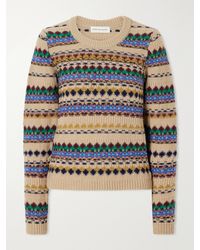 Dries Van Noten - Intarsia Wool Sweater - Lyst