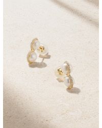 Melissa Joy Manning - 14-Karat Recycled, Pearl And Diamond Earrings - Lyst