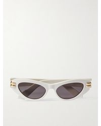 Dior - Cdior B1U Cat-Eye Acetate And-Tone Sunglasses - Lyst