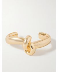 Jennifer Fisher - Thin Knot Vergoldete Armspange - Lyst