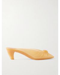 Chloé - Ruched Tpu Mules - Lyst