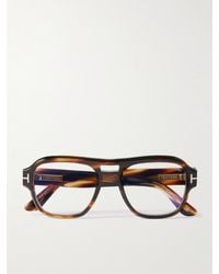 Tom Ford - Aviator-Style Acetate Optical Glasses - Lyst