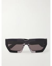 Alaïa - Melted Square-Frame Recycled-Acetate Sunglasses - Lyst