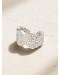 Anita Ko - Talitha 18-Karat Diamond Ear Cuff - Lyst