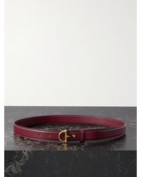 Gucci - Horsebit-Detailed Leather Belt - Lyst