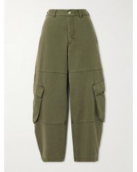 FRAME - The Bubble High-Rise Barrel-Leg Jeans - Lyst