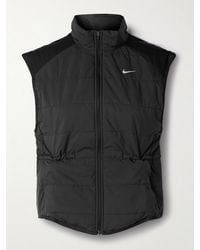 Nike - Swift Quilted Therma-Fit Turtleneck Vest - Lyst