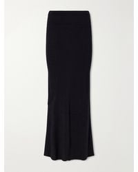 Junya Watanabe - Wool-Jersey Maxi Skirt - Lyst