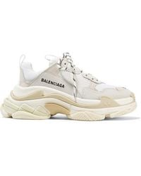 Balenciaga Leather Low top Sneakers Track Nylon Polyester Lyst
