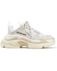 Balenciaga Leather Low top Sneakers Track Nylon Polyester Lyst