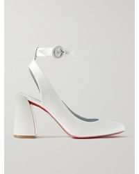 Christian louboutin toubinana top 80 satin pumps