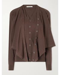 Lemaire - Wool-Blend Cardigan - Lyst