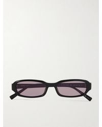 Saint Laurent - Erin Oval-Frame Acetate Sunglasses - Lyst
