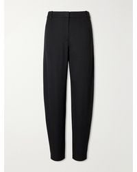 Tibi - Grace Satin-Twill Tapered Pants - Lyst