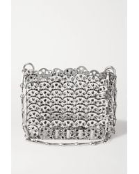 Rabanne - Nano 1969 Paillette-Embellished Chainmail Shoulder Bag - Lyst