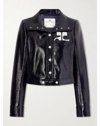 Courreges - Reedition Coated Cotton-Blend Jacket - Lyst