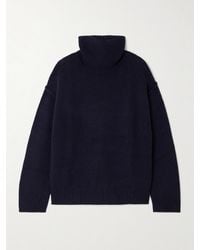 Allude - Wool And Cashmere-Blend Turtleneck Sweater - Lyst