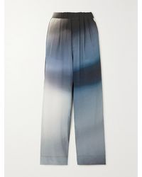 Gauchère - Pleated Ombré Woven Pants - Lyst