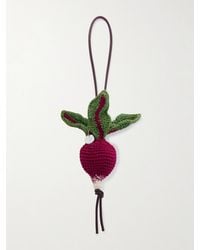 JW Anderson - Radish Crocheted Cotton Bag Charm - Lyst