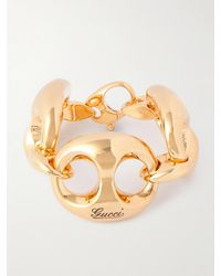 Gucci - Marina Goldfarbenes Armband - Lyst