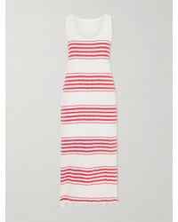 lemlem - Lilian Striped Cotton-Blend Gauze Midi Dress - Lyst