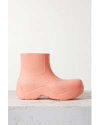 Bottega Veneta Puddle Biodegradable-rubber Ankle Boots - Pink