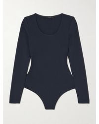 The Park - Donna Stretch-Tencel Lyocell Thong Bodysuit - Lyst