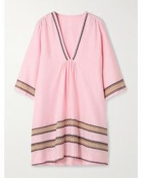 lemlem - Belkis Kaftan Aus Baumwolle Mit Streifen - Lyst