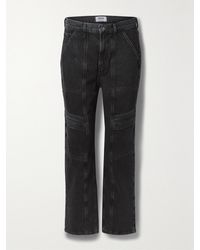 Agolde - Net Sustain Cooper Cargo High-Rise Straight-Leg Organic Jeans - Lyst