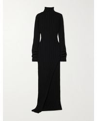 Ann Demeulemeester - Cyntia Ribbed Wool Turtleneck Sweater - Lyst