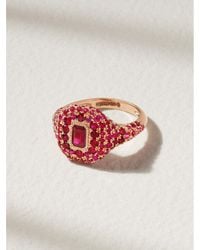 SHAY - 18-Karat Rose Ruby Ring - Lyst