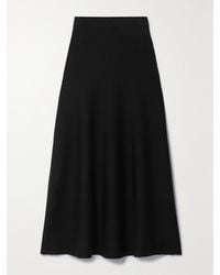 Gabriela Hearst - Freddie Wool, Cashmere And Silk-Blend Midi Skirt - Lyst
