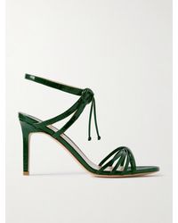 Tom Ford - Angelica Sandalen Aus Leder Mit Krokodileffekt - Lyst