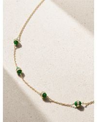 L'Atelier Nawbar - Atoms The 5 Dots 18-Karat, Enamel And Diamond Necklace - Lyst