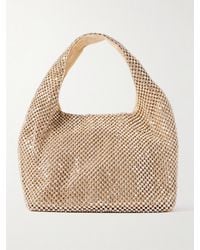 Loeffler Randall - Pochette En Faille À Cristaux Kenzie - Lyst