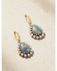 Irene Neuwirth - One Of A Kind 18-Karat And, Opal And Diamond Earrings - Lyst