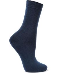Falke Socken Aus Einer Kaschmirmischung - Blau