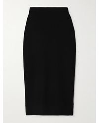 Saint Laurent - Midirock Aus Wolle - Lyst