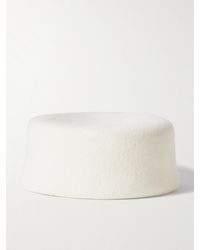 Gigi Burris Millinery - Lauren Wool-Felt Pillbox Hat - Lyst