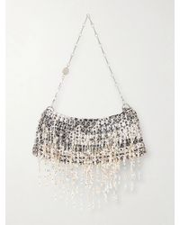 Rabanne - Sac A Main Beaded Chainmail Shoulder Bag - Lyst