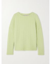 Siedres - Mic Appliquéd Brushed Ribbed-Knit Sweater - Lyst